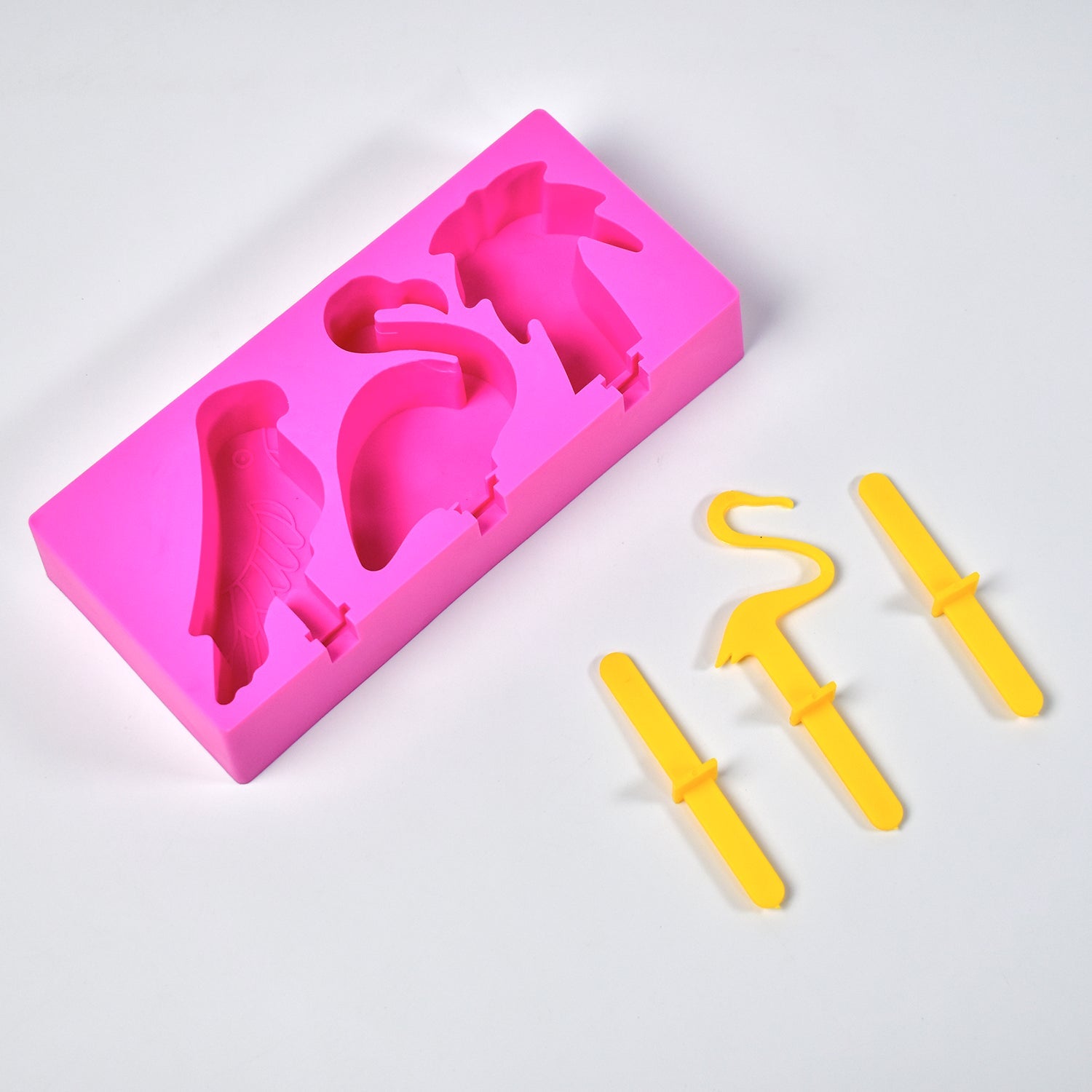 7168 Fancy Ice Candy Mould Maker Food Grade Homemade Reusable Ice Popsicle Makers Frozen Ice Cream Mould Sticks Kulfi Candy Ice Mold for Children & Adults DeoDap 7168 Fancy Ice Candy Mould Maker Food Grade Homemade Reusable Ice Popsicle Makers Frozen Ice Cream Mould Sticks Kulfi Candy Ice Mold for Children & Adults DeoDap